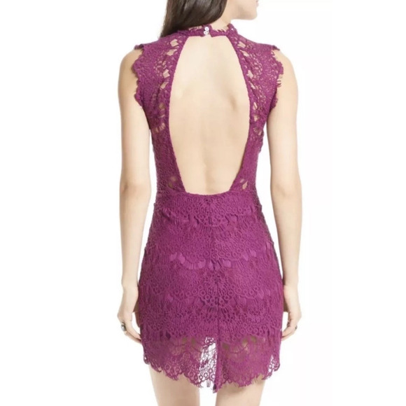 Free People Intimately Womens Lace Daydream Dress Small Open Back Romantic - Picture 9 of 9